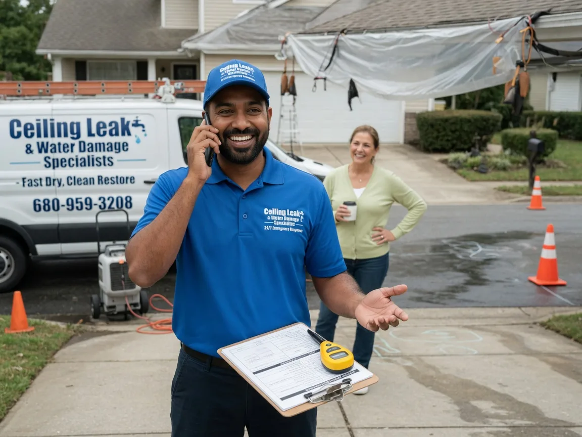Ceiling Leak Cleanup Shageluk, AK FAQs